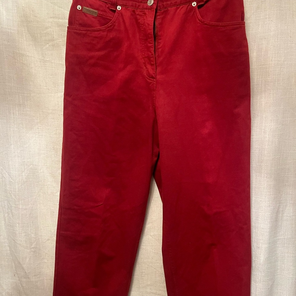 Pendleton‎ Women's Bold Red Straight Leg Jeans